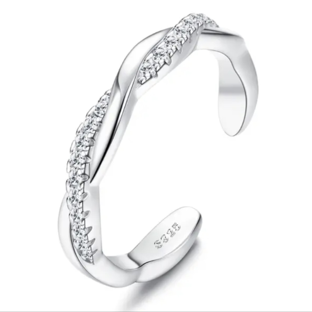 🆕 Sterling Silver Toe Rings - Picture 3 of 6